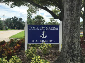 Tampa Bay Marina Sign | Contact Wellness Psychological Services | Therapy & Counseling | Florida